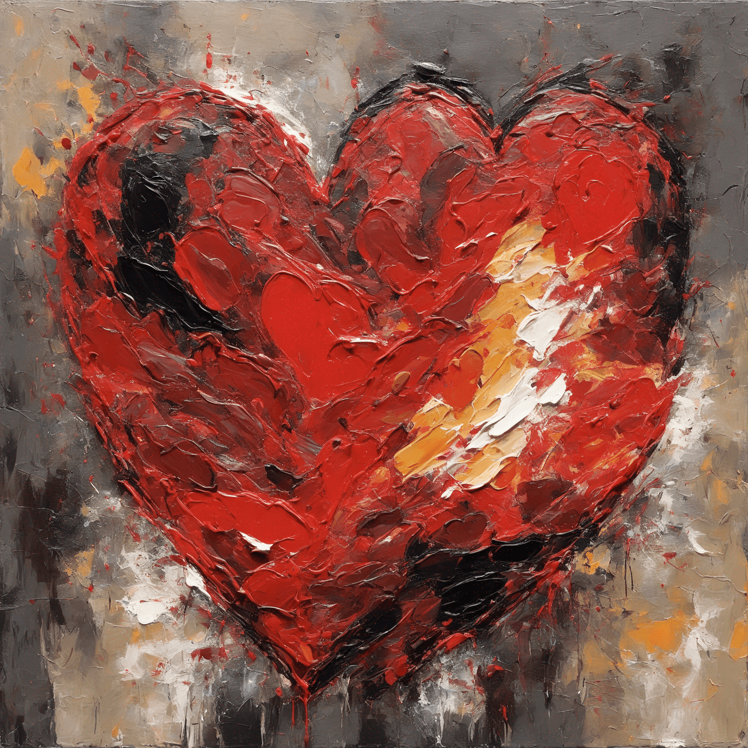 red heart
